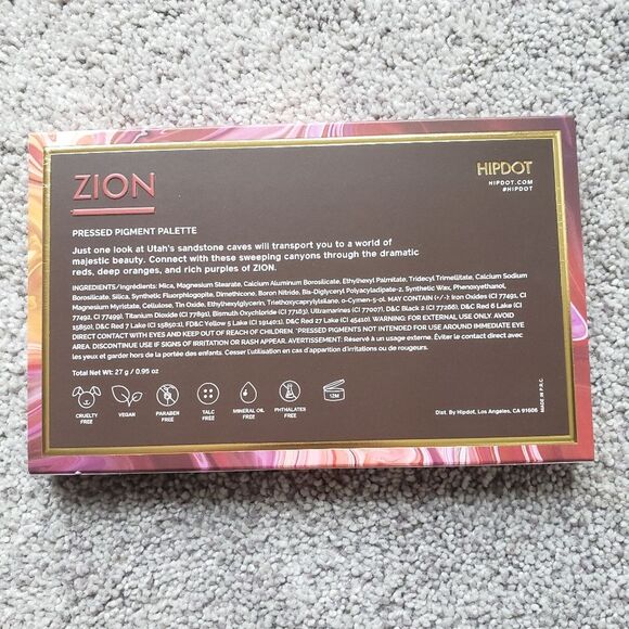 NIB Zion Hipdot pressed pigment palette - Picture 2 of 2